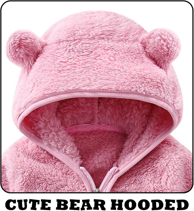 Baby Girls Winter Fleece Jackets - Image 2