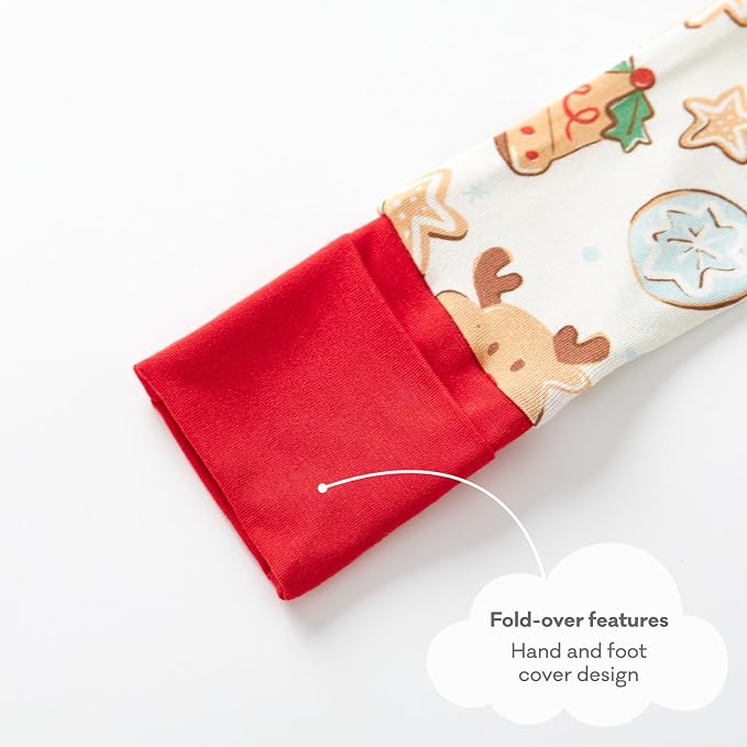 pureborn Baby Sleeper Viscose from Bamboo Zipper Footies 0-24 Months - Image 5