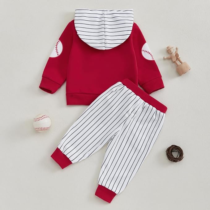 Baby Boy Clothes Infant Hoodie Set Long Sleeve Sweatshirts - Image 4