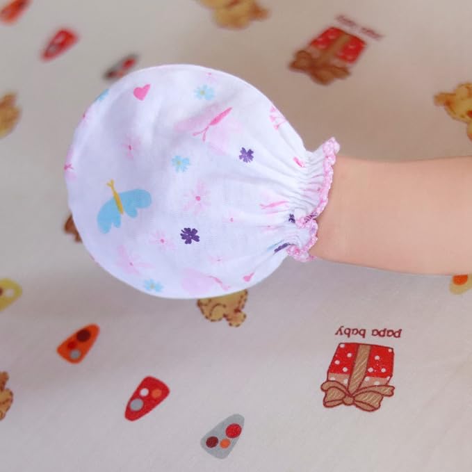 Baby Mittens No Scratch, Newborn Gloves 0-6M, Registry Essential - Image 7