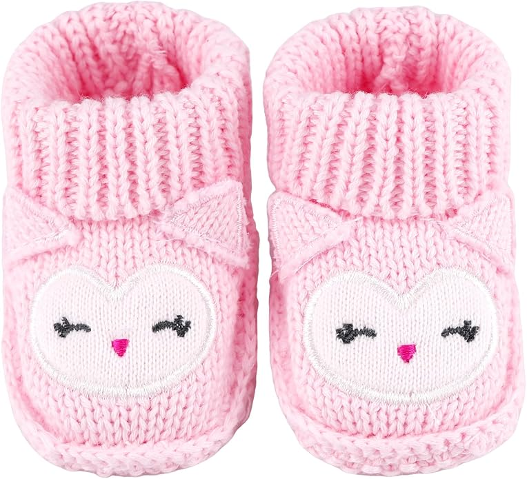 Newborn Knit Booties Soft Baby Sock Boots - Image 5
