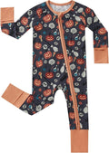 pureborn Baby Sleeper Viscose from Bamboo Zipper Footies Pjs 0-24 Months | by pureborn