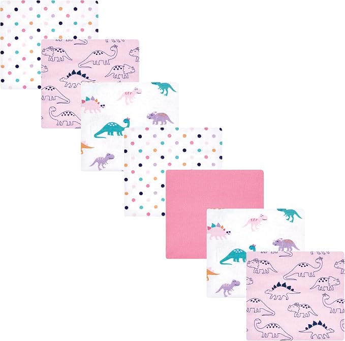 Luvable Friends Little Treasure Flannel Receiving Blankets 7pk by Luvable+Friends
