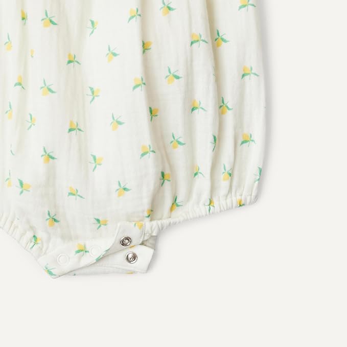 Amazon Essentials x Sofia Grainge Baby Girls' Cotton Gauze Sleeveless Romper - Image 3