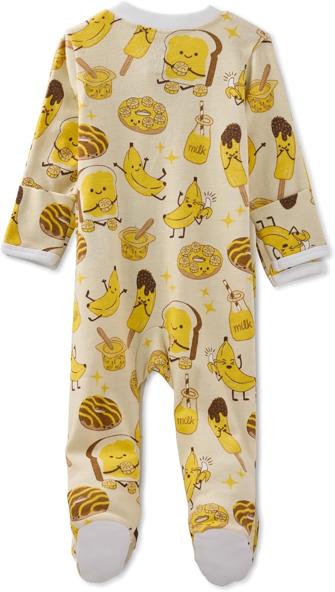 Butterblu Scout Sleep & Play 100% Organic Cotton Footed Zip Front PJs | GOTS - Image 3