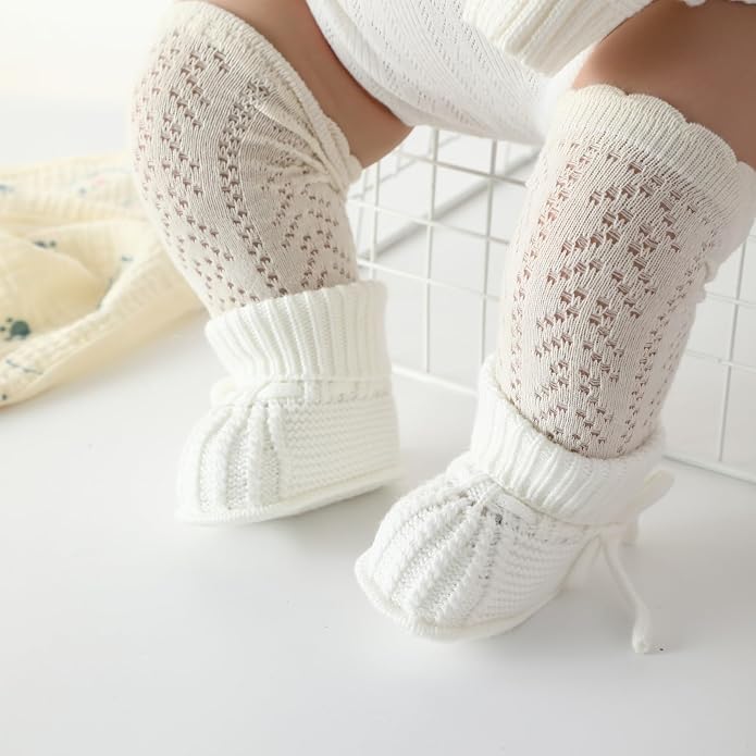 Baby Booties Soft Knit Baby Shoes - Image 3
