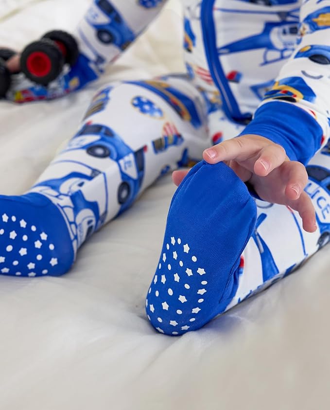 babee Reshinee Bamboo Viscose Baby Footie Pajama, Zipper Sleeper Boys Girls | - Image 4