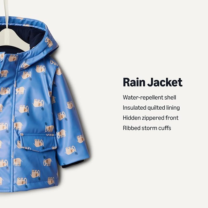 Amazon Essentials x Sofia Grainge Toddler and Baby Boys' Water-Repellent Rain - Image 2