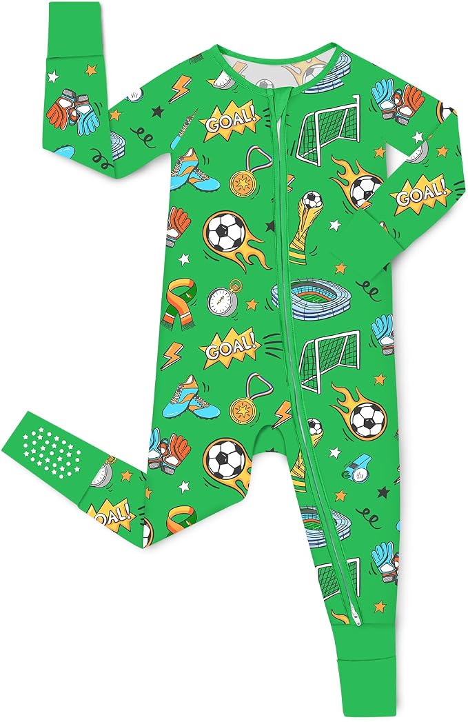 babee Reshinee Bamboo Viscose Baby Footie Pajama, Zipper Sleeper Boys Girls by babeeReshinee