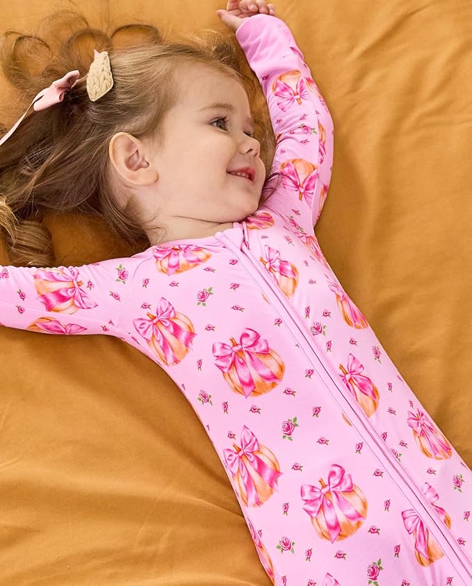 babee Reshinee Viscose Derived from Bamboo Baby Footie Pajamas Convertible - Image 5