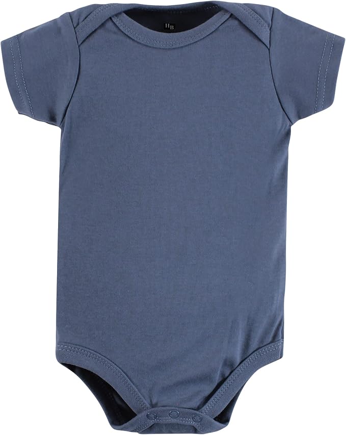 Hudson Baby Baby Boys' Cotton Bodysuits 7-pack - Image 7