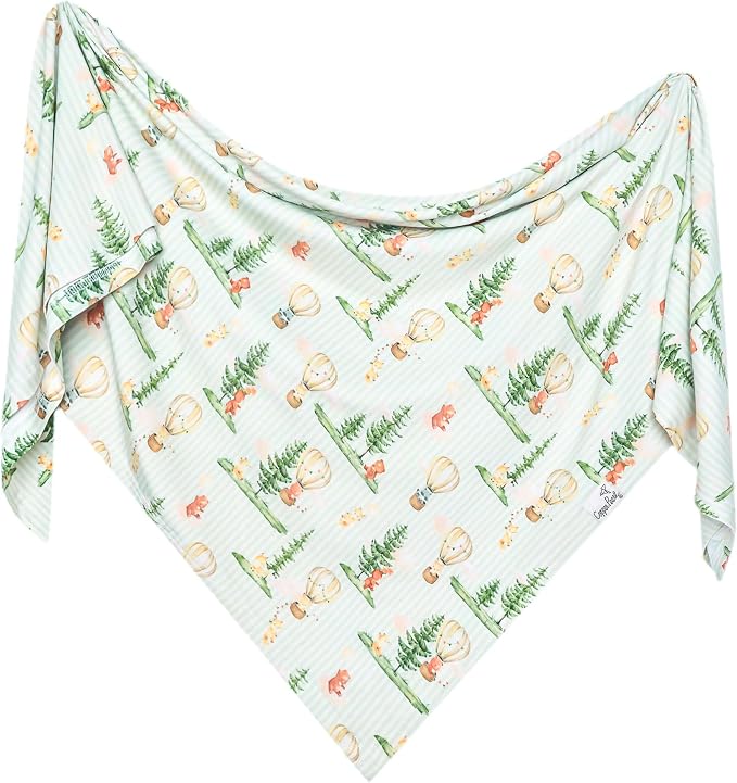 Copper Pearl Swaddle Blankets for Newborns | Soft Stretchy Receiving Blankets - Image 2
