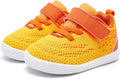 MORENDL Toddler Sneakers Baby Boys & Girls Barefoot Shoes Lightweight Breathable Walking Running Tennis Athletic Sport Shoes