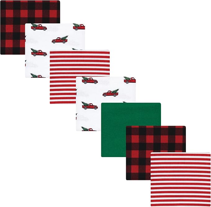 Luvable Friends Little Treasure Flannel Receiving Blankets 7pk by Luvable+Friends