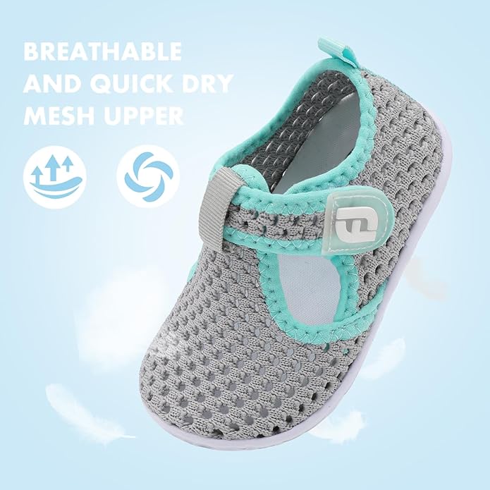 JOINFREE Baby Toddler Water Shoes Boys Girls Sandals Barefoot Kids Breathable Sneakers Shoes for Walking Running