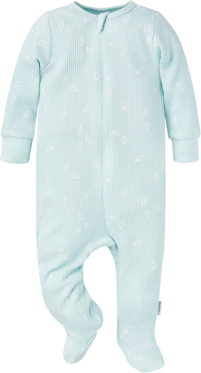 Gerber Baby 2-pack 2-way Zip Thermal Footed Sleep 'N Play - Image 5