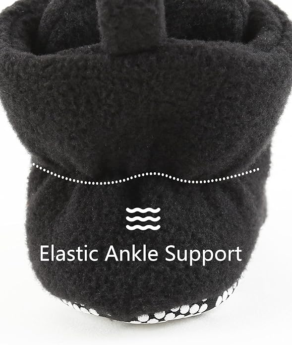 Baby Booties Fleece Unisex Non-Slip Shoes First Walkers 0-18 Months - Image 6