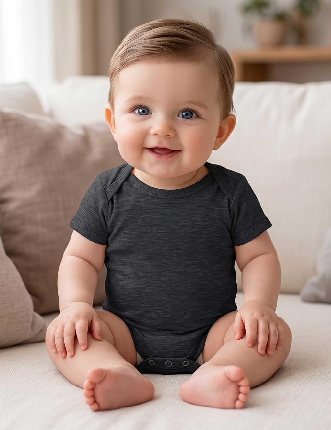 Baby Solid Bodysuit - Image 8