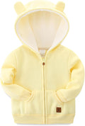 Hikido Baby Girls Boys Warm Adorable Hooded Zip Coat by Hikido
