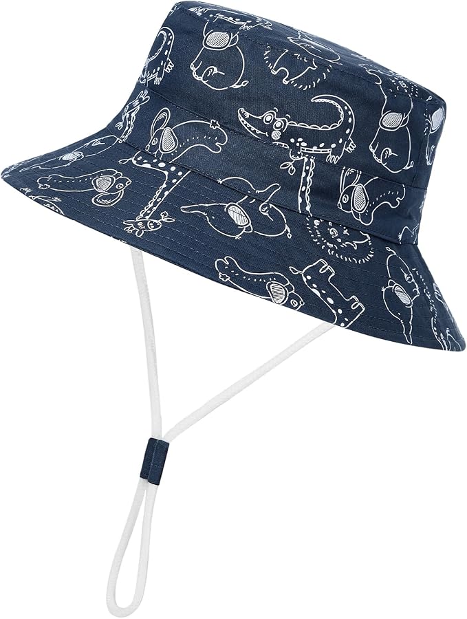 Komorebi Toddler Sun Hat UPF 50+ Kids Beach Bucket Hats Boys Girls 0-8Y | Cute - Image 2