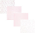 Hudson Baby Unisex Baby Cotton Polyester Flannel Receiving Blankets 4-Pack by HudsonBaby