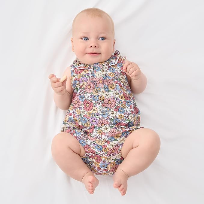 pureborn Baby Girls Boys Bodysuit One-Piece Romper 0-24 Months - Image 6