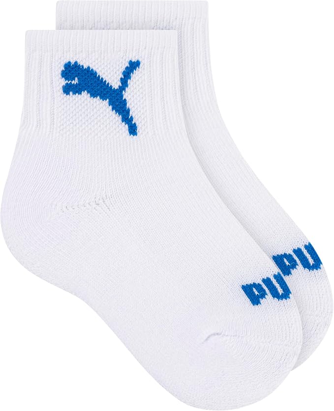 PUMA Unisex Baby 6-pack Infant Anklet Socks, Extra Cushion & Comfort-toe - Image 2