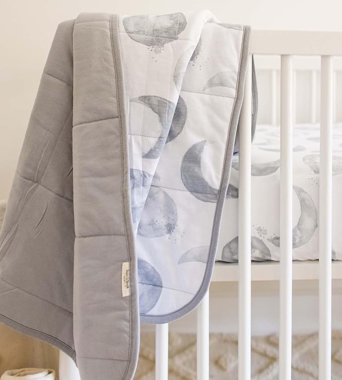 Burt's Bees Baby Organic Cotton Infant Reversible Blanket, Nursery Bedding | - Image 3