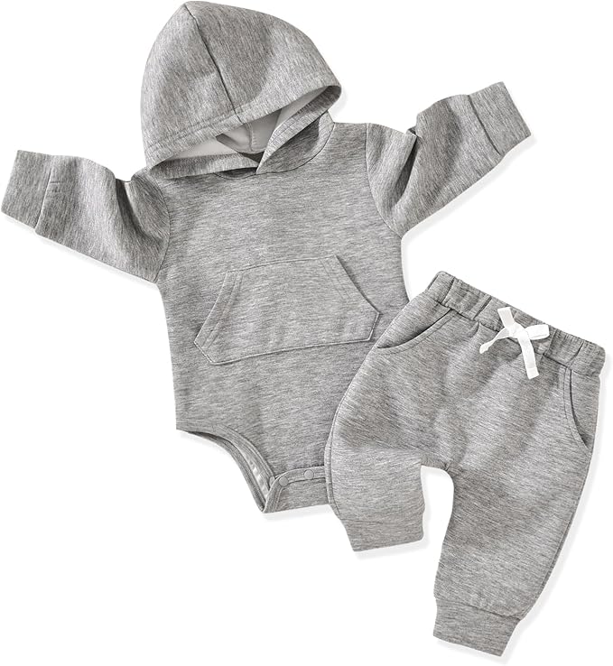 Aalizzwell Infant Baby Winter Hoodie Outfit by Aalizzwell