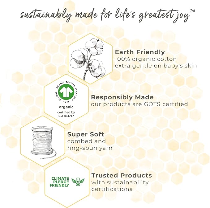 Burt's Bees Baby Organic Cotton Pajamas - Image 6