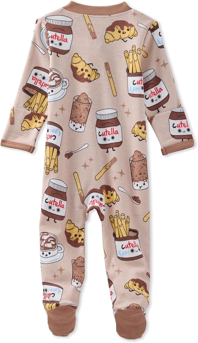 Butterblu Scout Sleep & Play 100% Organic Cotton Footed Zip Front PJs | GOTS - Image 3