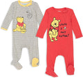 Disney Baby Boys' 2-Pack Footed One-Piece Sleep N' Play Newborn to Infant by Disney