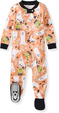 Burt's Bees Baby Girls Organic Cotton, Snug Fit Footed Sleeper Pajamas | by BurtsBeesBaby