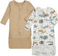 Aablexema Baby Nightgowns Rayon of Bamboo 2-way Zipper by Aablexema