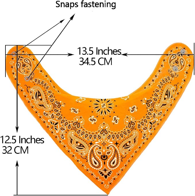 10 Pack Baby Triangle Bandana Bibs - Image 5