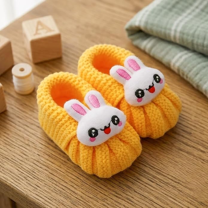 Infant Baby Boys Girls Knitted Booties Soft Cute First Walking Socks Shoes | - Image 6