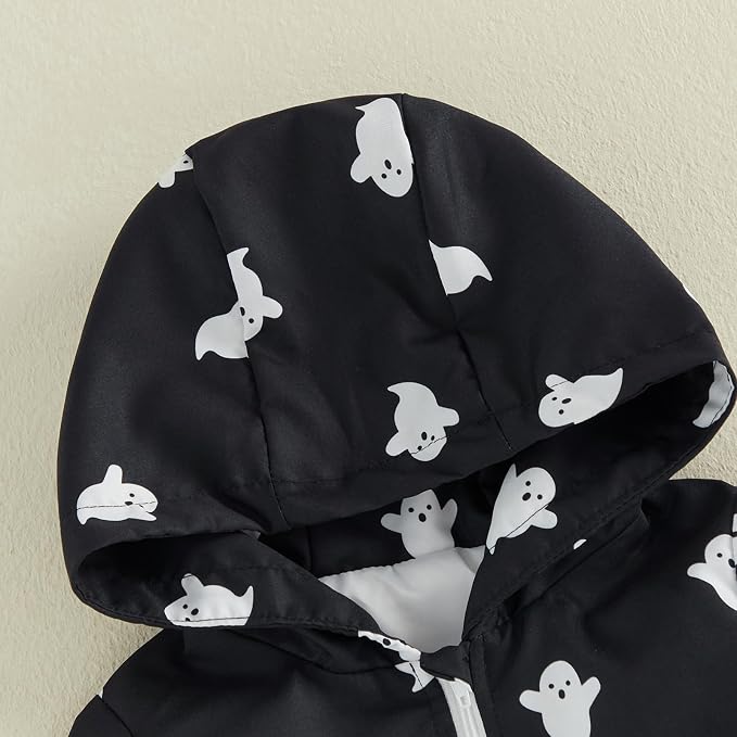 Toddler Baby Boy Windbreaker Jacket Camo Zipper Hooded Rain Coat - Image 8