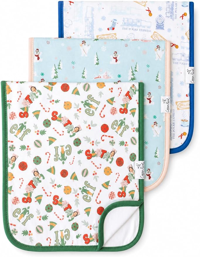 Copper Pearl Premium Baby Burp Cloths by CopperPearl