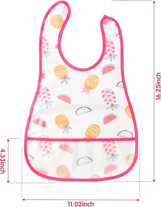 R HORSE 5Pcs Baby Feeding Bibs - Image 3