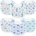 Baby Bibs for Baby Boys Girls 6-Pack by Unknown