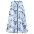 Baby Sleep Sack 6-12 Months 100% Cotton Lightweight 0.5 TOG Wearable Blanket Baby Sleep Bag with 2-Way Zipper for Newborn Infant Blue Dolphin