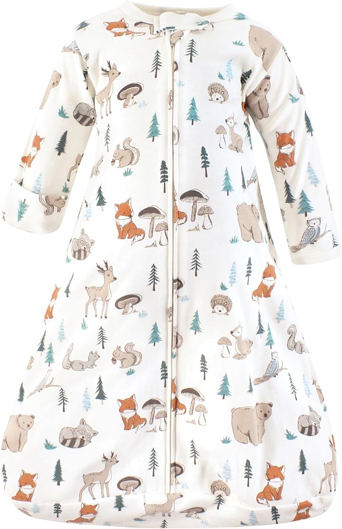 Hudson Baby Unisex Baby Cotton Long-Sleeve Wearable Sleeping Bag - Image 3
