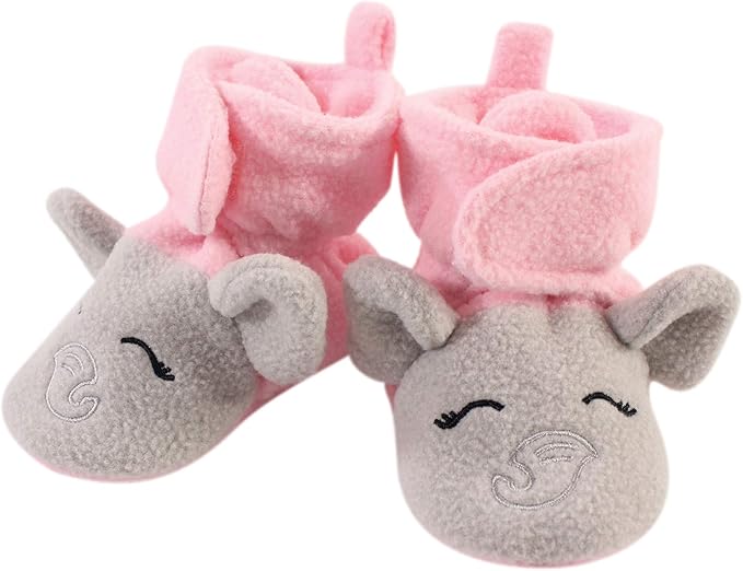 Hudson Baby Unisex-Baby Cozy Fleece BootiesSlipper Sock by HudsonBaby