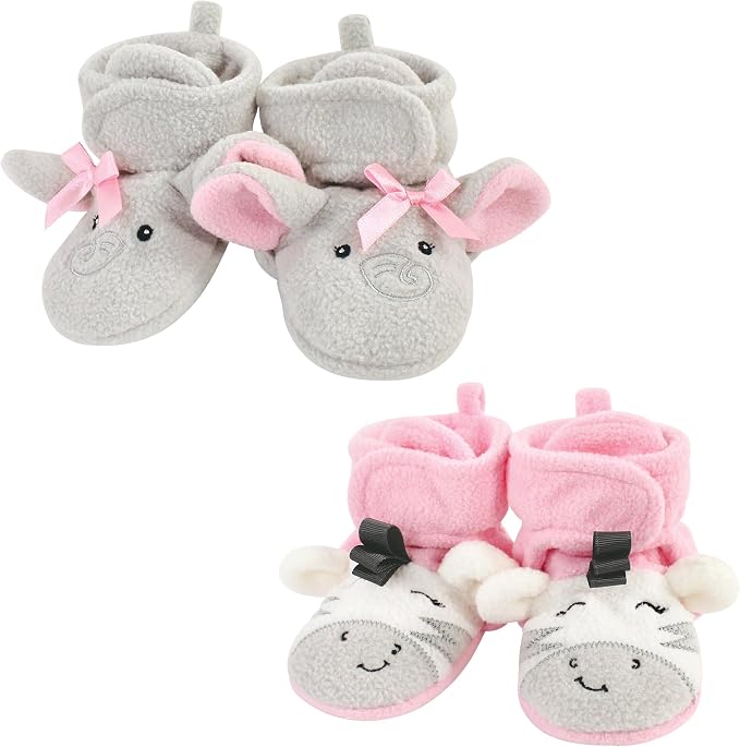 Hudson Baby Unisex-Baby Cozy Fleece BootiesSlipper Sock by HudsonBaby