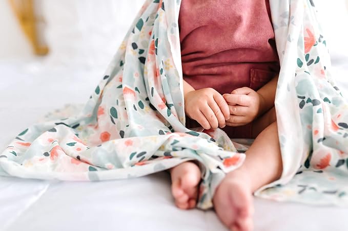 Copper Pearl Swaddle Blankets for Newborns | Soft Stretchy Receiving Blankets - Image 9