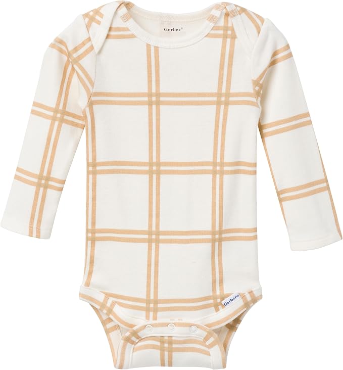 Gerber Baby Boys 6-Pack Long Sleeve Onesies Bodysuit - Image 4