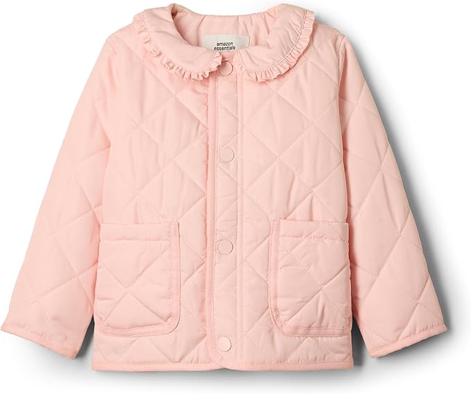 Amazon Essentials x Sofia Grainge Toddler and Baby Girls' Midweight Quilted by AmazonEssentials