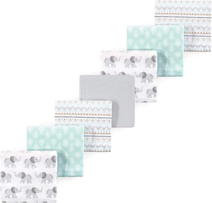Luvable Friends Little Treasure Flannel Receiving Blankets 7pk by Luvable+Friends