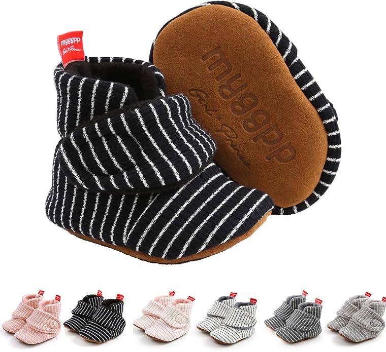 Ohwawadi Infant Baby Slippers Girls Boys Booties Warm Baby Socks Shoes Newborn by Ohwawadi