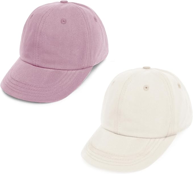 2 Packs Toddler Boys Girls Baseball Summer Hat Kids Baseball Cap Baby Sun Hat by EnbaohuiMakeYourLifeBetter